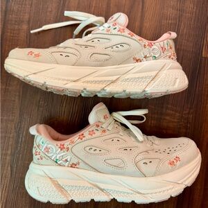 HOKA® Clifton L Athletics Embroidered Sneakers